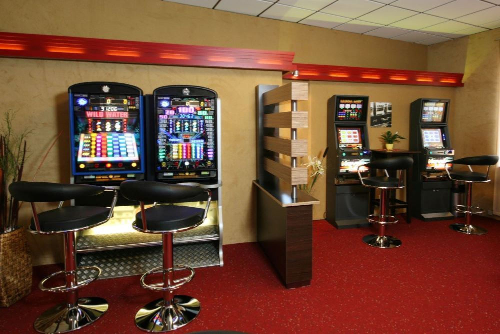 Geldz&auml;hlmaschine in der Spielhalle